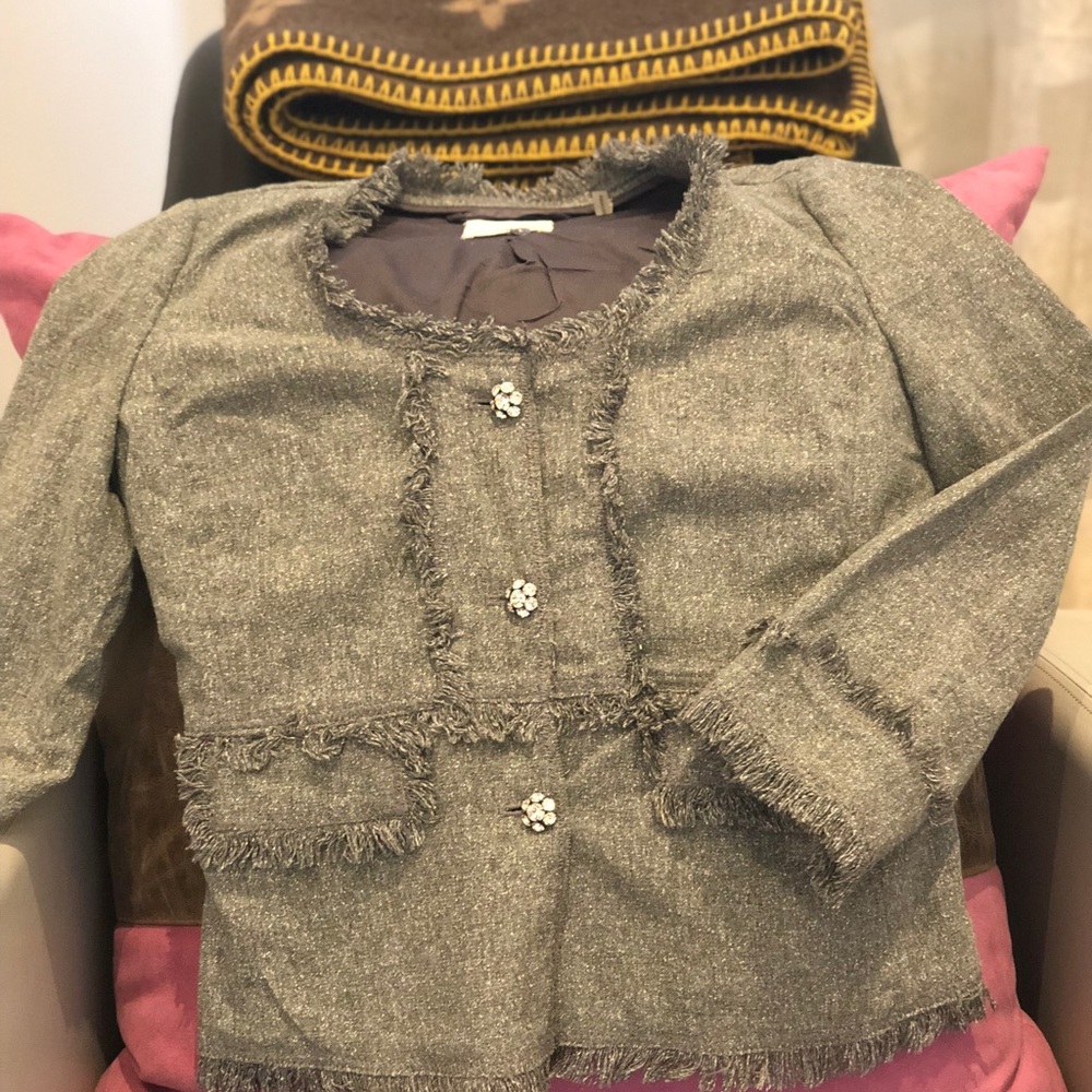 Rebecca Taylor Blazer Grey Size 2